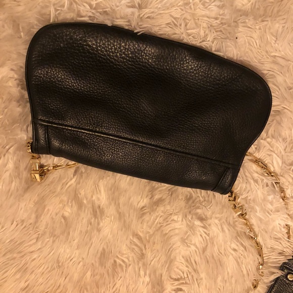 💥SALE Tory Burch Darcy crossbody black gold purse - Picture 5 of 5